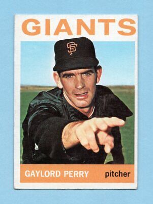 1964 Topps #468 Gaylord Perry San Francisco Giants Baseball Card Vg/Ex 