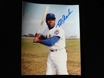 Ed Charles NY Mets Autographed 8" x 10" Color Photograph - B&E Hologram