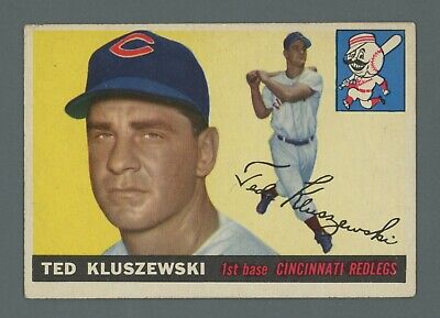 1955 Topps #120 Ted Kluszewski Cincinnati Redlegs Baseball Card EX