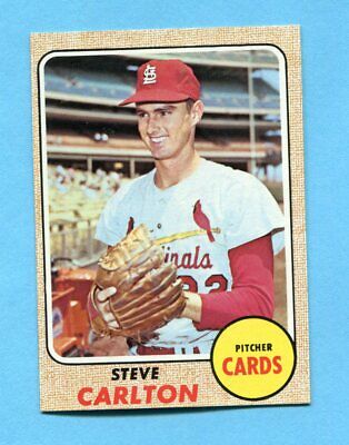 1968 Topps #408 Steve Carlton St. Louis Cardinals Baseball Card NM  