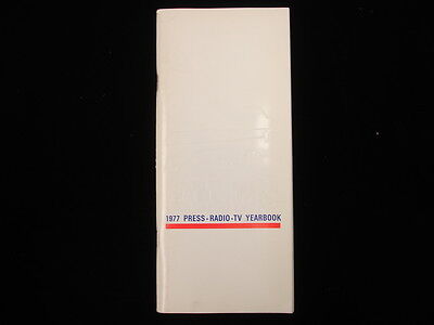 1977 Buffalo Bills NFL Media Guide