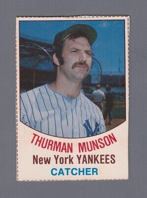 1977 Hostess #5 Thurman Munson New York Yankees Baseball Card   