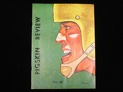 October 24, 1959 Southern California vs. Stanford University Program