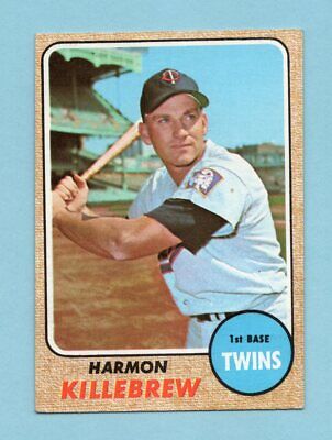 1968 Topps #220 Harmon Killebrew Minnesota Twins Baseball Card EX