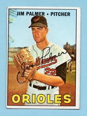 1967 Topps #475 Jim Palmer Baltimore Orioles Baseball Card EX o/c    