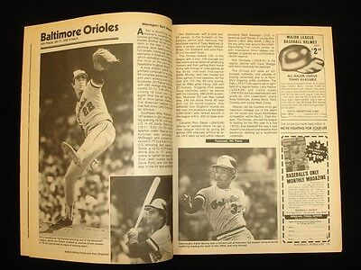 1979 Baseball Forecast Magazine - Ron Guidry Cover - Full 1978 Statistics!