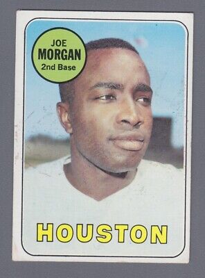 1969 Topps #35 Joe Morgan Houston Astros Baseball Card Vg/Ex   