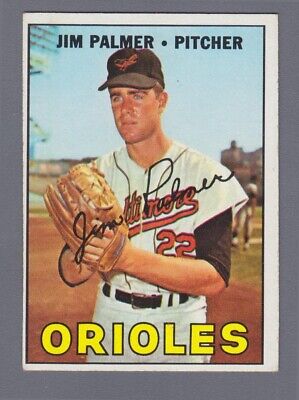 1967 Topps #475 Jim Palmer Baltimore Orioles Baseball Card EX+ o/c