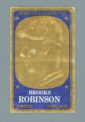 1965 Topps Embossed #16 Brooks Robinson Baltimore Orioles Baseball Card 