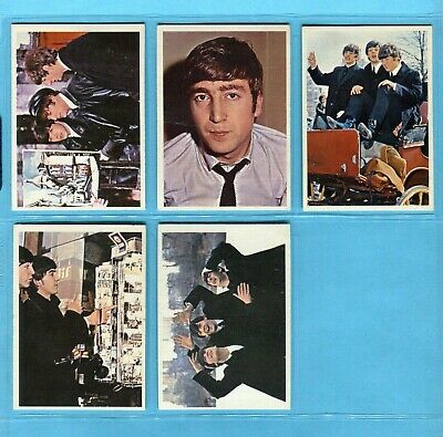 1964 Topps Beatles Starter Set Lots Color 17 Diff, Diary 23 Diff, Cards EX