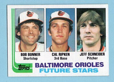 1982 Topps #21 Cal Ripken Baltimore Orioles Rookie Baseball Card NM   