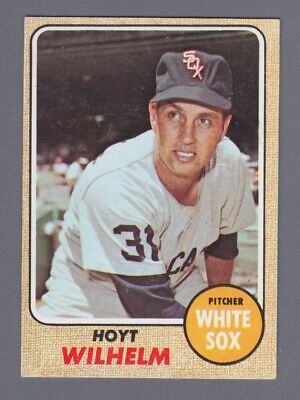 1968 Topps #350 Hoyt Wilhelm Chicago White Sox Baseball Card EX