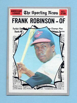 1970 Topps #463 Frank Robinson All-Star Baltimore Orioles Baseball Card EX+   