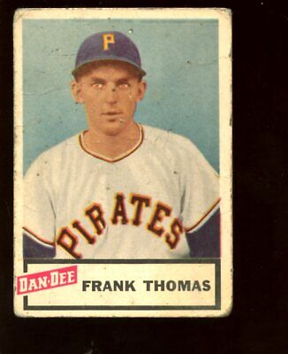 1954 Dan Dee Potato Chips Baseball Card Frank Thomas SP