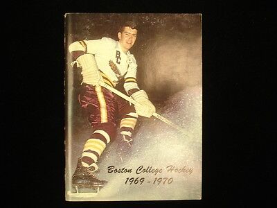 1969-70 Boston College Hockey Media Guide