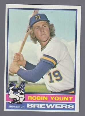 1976 Topps #316 Robin Yount Milwaukee Brewers Baseball Card Ex/Mt