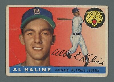 1955 Topps #4 Al Kaline Detroit Tigers Baseball Card Low Grade