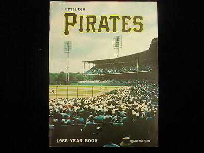 1966 Pittsburgh Pirates Baseball Yearbook