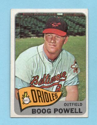 1965 Topps #560 Boog Powell Baltimore Orioles Baseball Card EX       