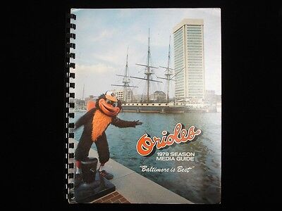 1979 Baltimore Orioles Media Guide 