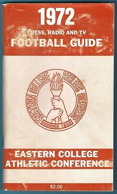 1972 Eastern College Athletic Conference Football Media Guide 