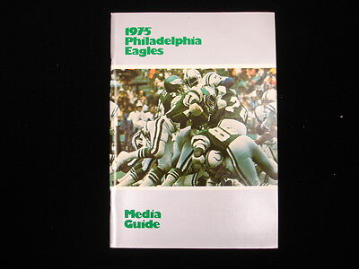 1975 Philadelphia Eagles NFL Media Guide