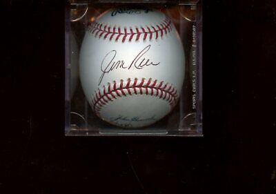 Jim Rice & Bob Montgomery RED SOX Dual Signed Rawlings Baseball w/ B&E Hologram