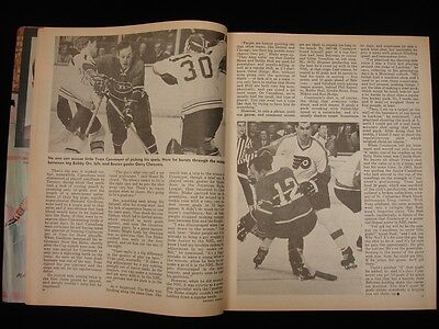 1971 Official National Hockey Annual Magazine - Tony Esposito Cover