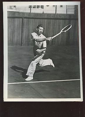 Original 1938 Don Budge Tennis Champion 8 X 10 Wire Photo