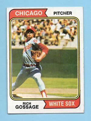 1974 Topps #542 Goose Gossage Chicago White Sox Baseball Card EX+      