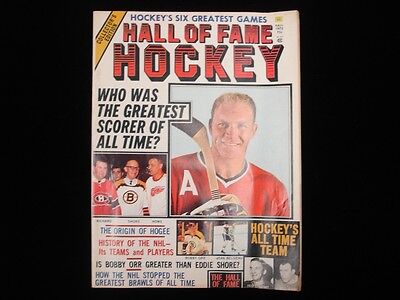 Fall 1973 Hall of Fame Hockey Magazine - Bobby Hull Cover