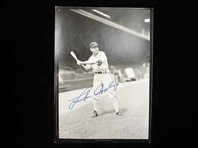 Luke Appling Autographed Black & White 5" x 7" Photograph - B&E Hologram