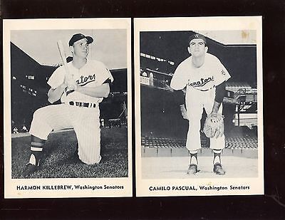 1959/1960 Jay Publishing Washington Senators 10 Different