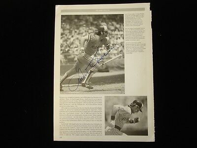 Bruce Sutter and Gorman Thomas Autographed 10" x 14" Magazine Cut