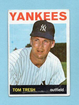 1964 Topps #395 Tom Tresh New York Yankees Baseball Card G - VG  