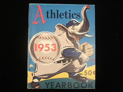 1953 Philadelphia Athletics (A’s) Baseball Yearbook