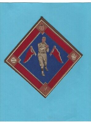 1914 B18 Blanket John Hummel Brooklyn Dodgers Blue Infield Variation   