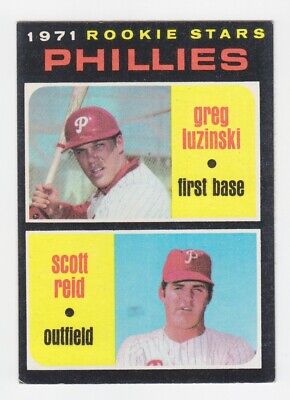 1971 Topps #439 Greg Luzinski Philadelphia Phillies Rookie Baseball Card EX+ 