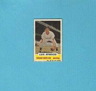 1960 Bazooka #22 Luis Aparicio Chicago White Sox Baseball Card  