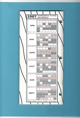 1967 Minnesota Twins MLB Media Guide