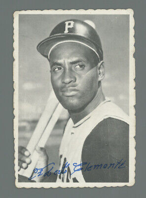 1969 Topps Deckle Edge #27 Roberto Clemente Pittsburgh Pirates Baseball Card  