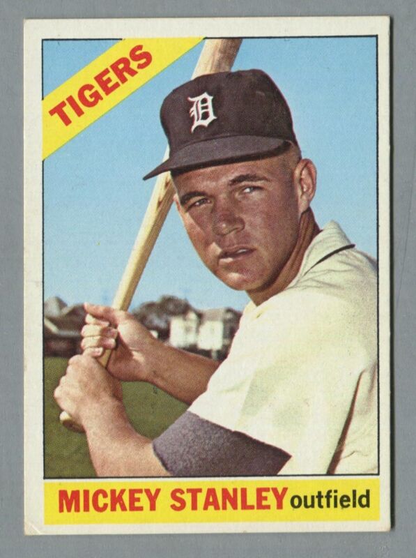 1966 Topps #198 Mickey Stanley Rookie EX o/c