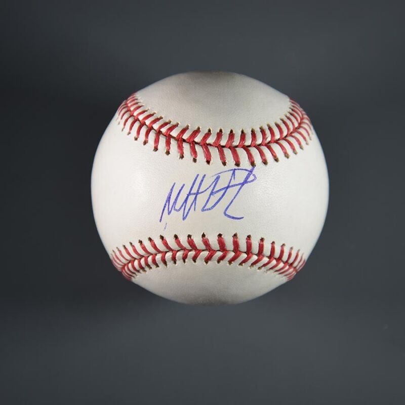 Matt Wieters Signed Official Selig MLB Baseball Auto with B&E Hologram