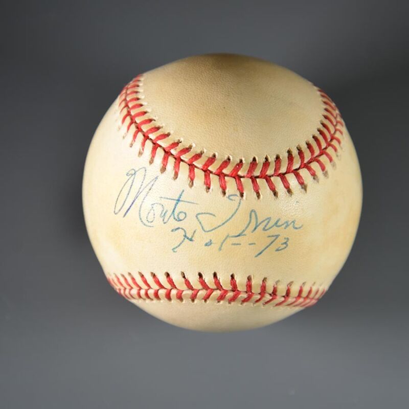 Monte Irvin HOFer Signed Auto Official NL Baseball