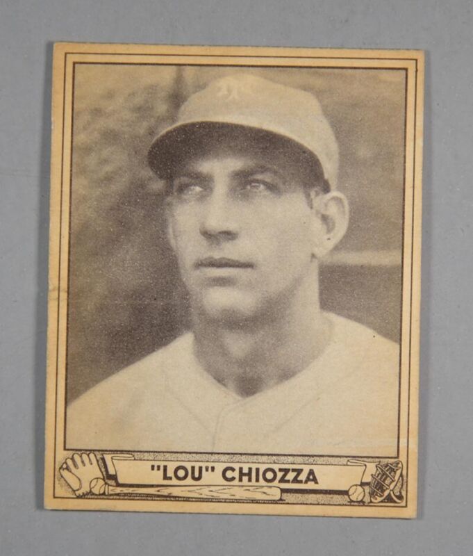 1940 Play Ball #157 Lou Chiozza EX/MT