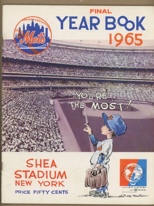 1965 Official NY Mets Yearbook - Final Revised Edition