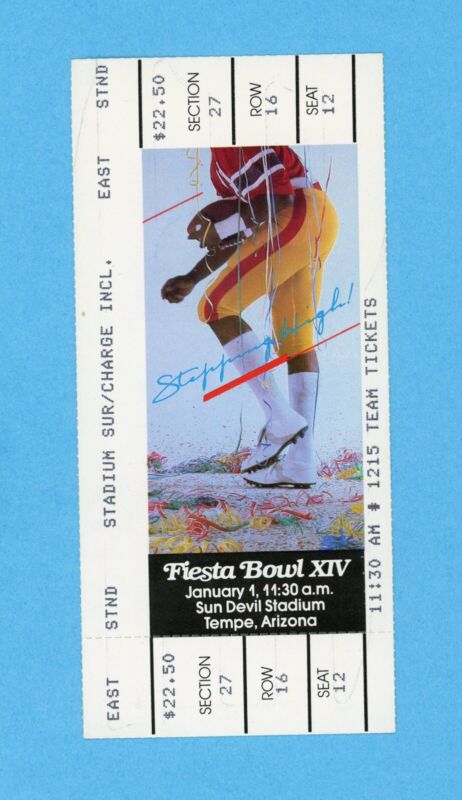 Jan 1, 1985 The Fiesta Bowl Game UCLA vs Miami Full Ticket