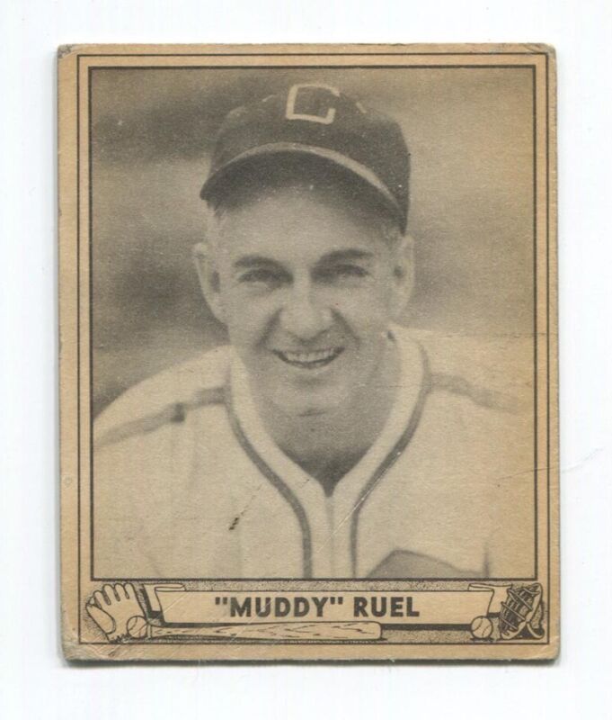 1940 Play Ball #127 Harold “Muddy” Ruel VG 