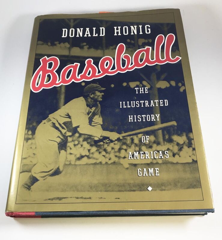 Baseball The Illustrated History Hardcover Book 4 sigs Blackwell Barney Feller +