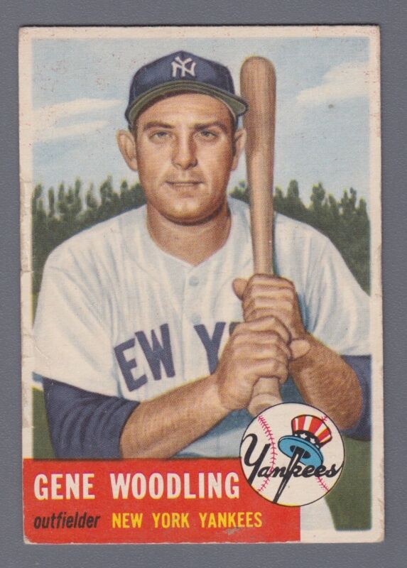 Gene Woodling 1953 Topps Card #264 VG